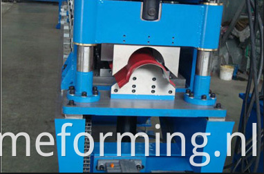 Top Roofing Ridge Cap Roll Forming Machine